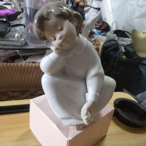 Figurine ange lladro poupée - figurine,