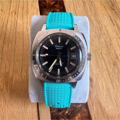 Urech navy montre bracelet - navy,
