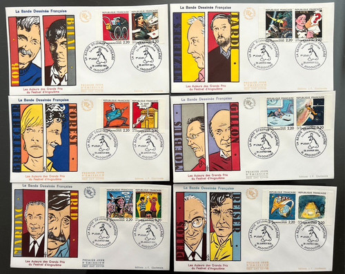 Lot enveloppes 1er - jour,