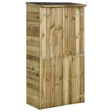 Bois de Pin Abri à Outils de