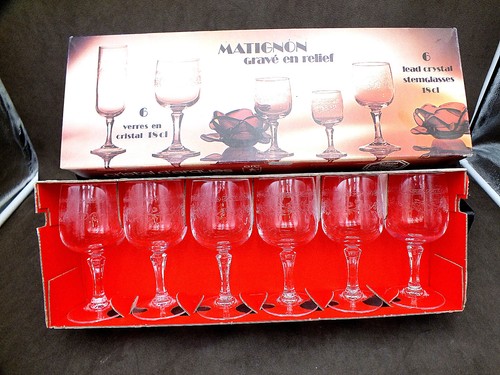 Cristal arques 6 verres - d'arques,