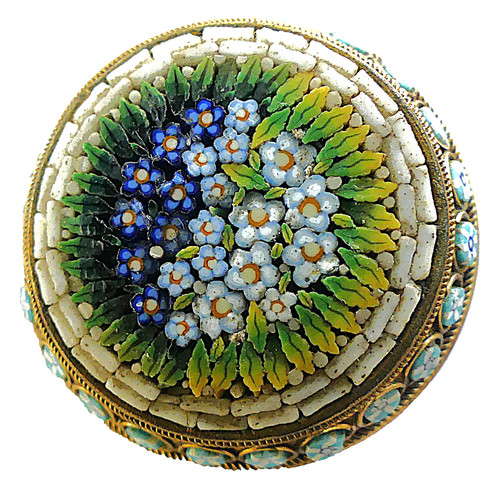 19è broche micromosaique - 19è,