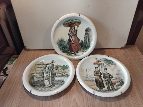 Lot assiettes kéramis - 3,