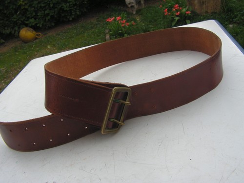 Ceinturon militaire ancien - ceinturon,