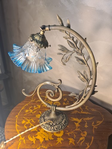 Lampe bronze laiton - lampe,