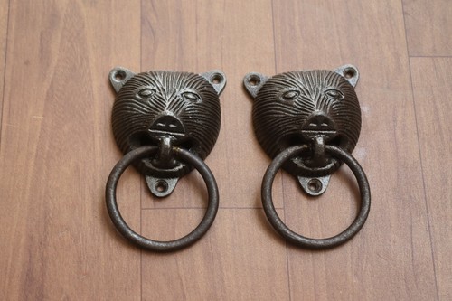 Ancien heurtoir porte ours - ancien,