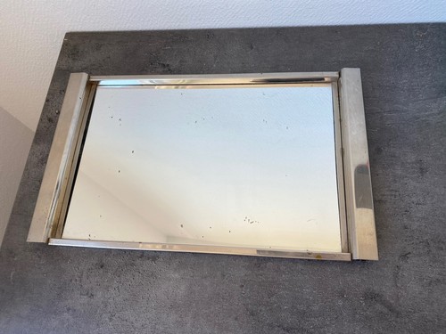 Ancien plateau service metal - plateau,