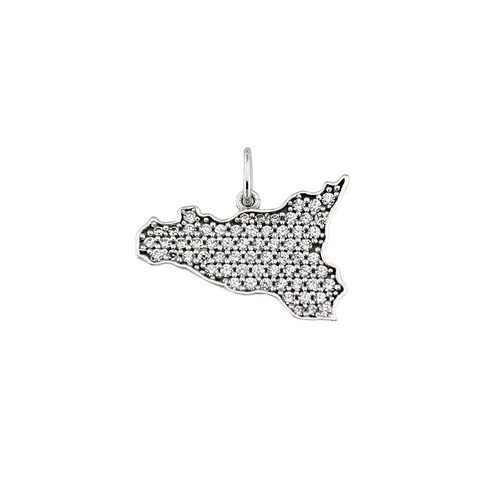 Pendentif collier sicile mini - collier,