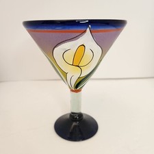 Hand-Painted hand-blown Calla