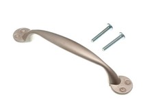 Porte de Placard à Tirer Poignée Mat Chromé 96mm + Vis Paquet De 100