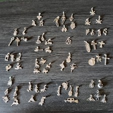 Lot De 65 Pendentifs En Argent 925 Neuf Idéal Revendeur