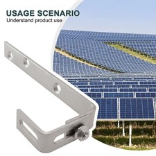 Support de panneau solaire support photovoltaïque réglable montage de panneau