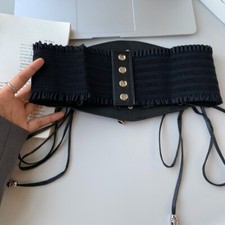 Femmes PU Cuir Dentelle