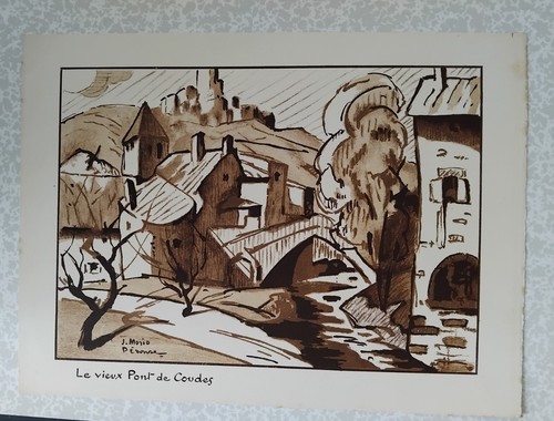Lithographie mario perouse - lithographie, de