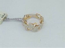 Bague Or Blanc Jaune 18KT
