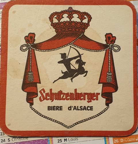 Sous bock bière - bock, de