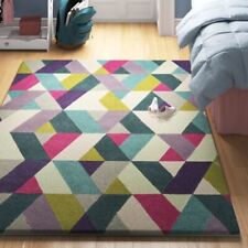 Tapis tapis multicolore à la