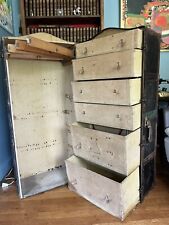 Malle Cabine officier Pilote Militaire Guy de Montjou Aviateur WW1, Spa 103