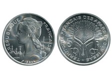 Essai de 5 Francs Afars et