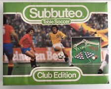 Vintage SUBBUTEO Club Edition Finger Rod Table Football Football,soccer