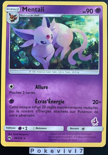 Carte pokemon mentali 214 - carte,