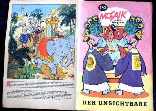 Original mosaik hannes - mosaik, hegen