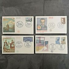 ⭐ FRANCE FDC Lot 4 Enveloppes Année 1967 1er Jour - Timbre ⭐
