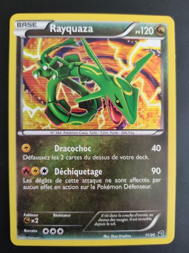 Carte pokémon rayquaza - carte, holo