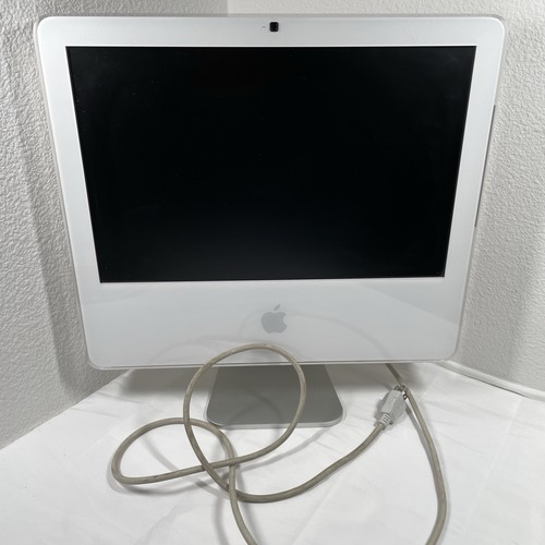 White apple imac inch - white,