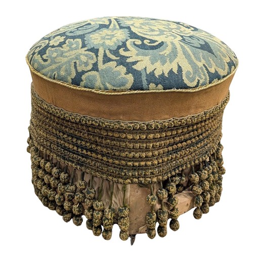 Pouf napoléon iii - pouf, tapisserie