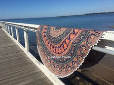 Tapis De Yoga Rond Mandala