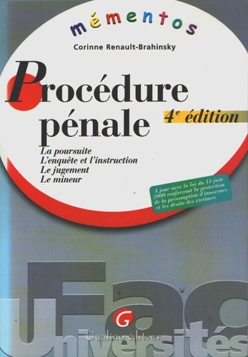 Procédure penale 4eme - penale.,