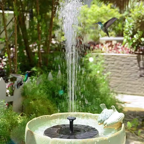 Fontaine solaire bassin - fontaine,
