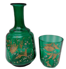 Ancienne carafe nuit verre - ancienne,