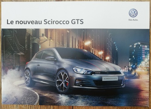 Scirocco gts 2016 brochure - 2016,