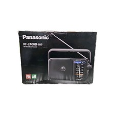 Panasonic RF-2400DEB-K Portable Fm / Am Radio - Noir