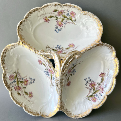 Ancien plat serviteur mendiant - plat,