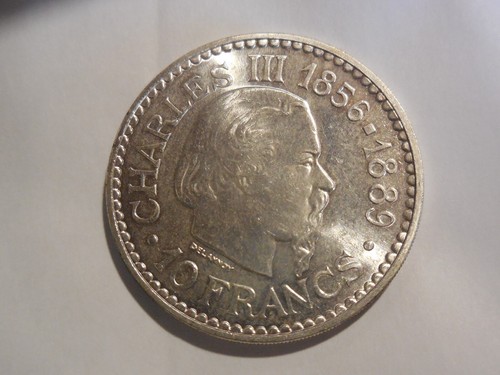 Monaco francs 1966 argent - francs,