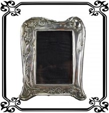 Vintage French Antique Rare Art Nouveau Silver English Photo Frame 2