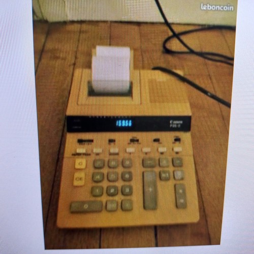 Calculatrice canon p35d
