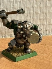 Warhammer Fantasy Orcs & Goblins Black Orc Command Musician Metal Musicien
