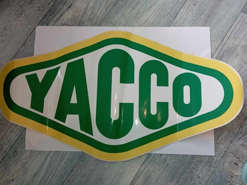 Yacco autocollant géant - autocollant,