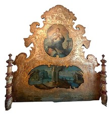 ENSEMBLE DE MEUBLES BAROQUES EXCEPTIONNELS POUR CHAMBRE PARENTALE. ESPAGNE, XVII