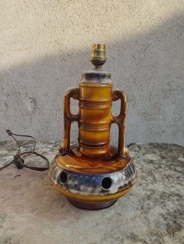 Vintage ceramic lamp - ceramic, stand