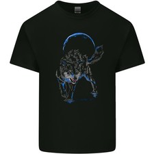 T-Shirt Enfant Loup Abstrait
