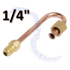 Coude cuivre 180° 1/4" SAE