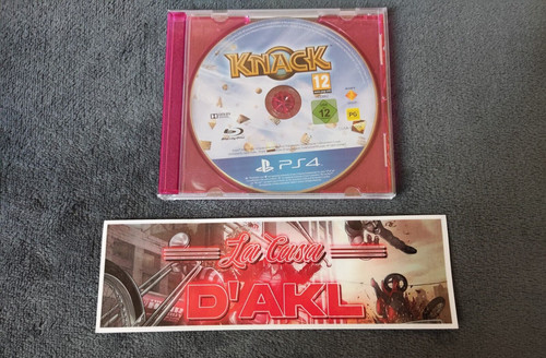 Knack seul sur ps4 - cd,