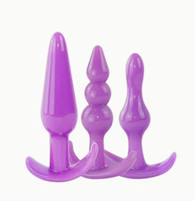 Lot 3 plugs anal progressifs