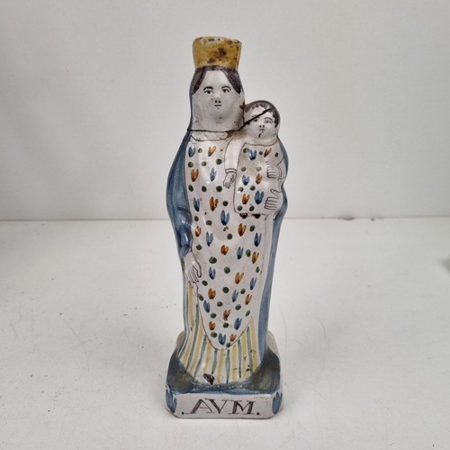 Statuette vierge enfant - À, l'enfant