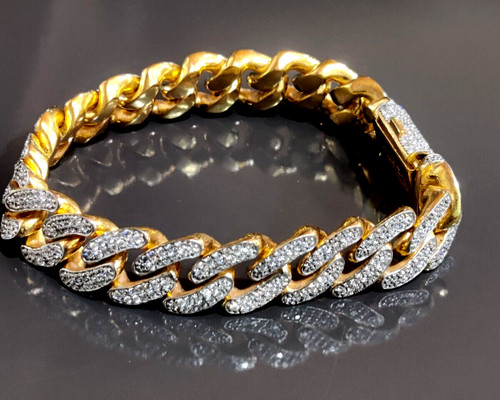 Bracelet cubain miami - bracelet,